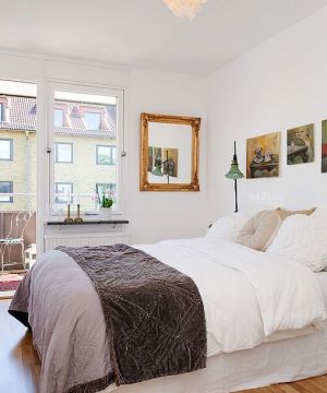 最新简欧风格交换空间小户型卧室样板间
