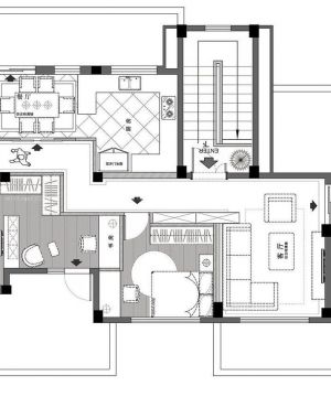 2023温馨小别墅平面图设计  