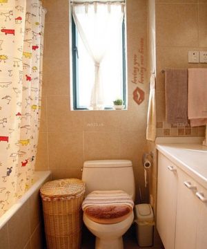 70平小房子小卫生间设计效果图片