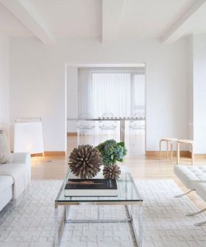 最新北欧风格70-80平方小户型客厅装修设计图 