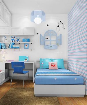 70-80平方小户型儿童房间装修设计图片 