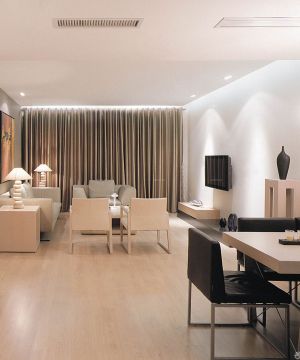 现代简约风格家装客厅家具设计效果图大全