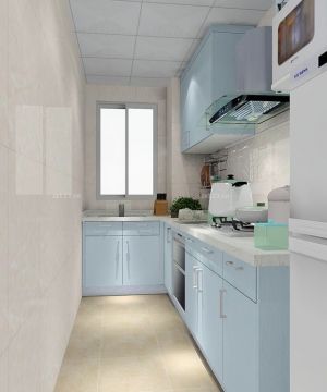 2023紧凑60平米二室小厨房装修实景图片
