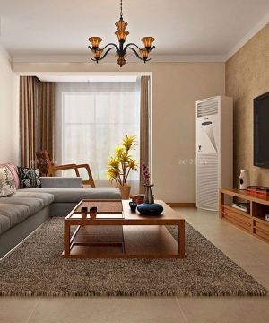 110-120平米室内现代中式家装效果图