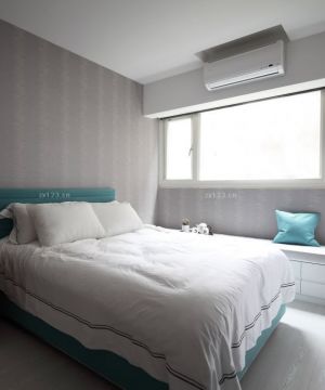 最新北欧风格70平方家装卧室效果图大全 