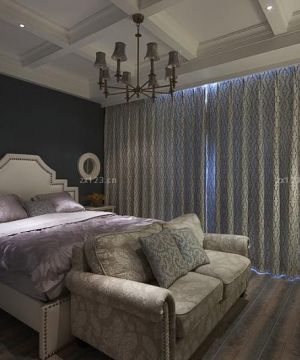 最新宜家风格70平方家装卧室设计效果图 