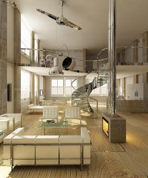 经典时尚简约风格130平米的房子创意组合家具装修效果图