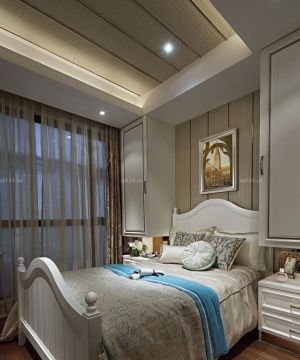 2023欧式风格90平米小卧室装修效果图片