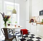 2023最新居家60平米小户型厨房餐厅一体装修设计案例