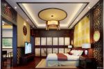 中式古典风格80个平方卧室装修设计效果图片