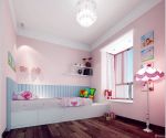 温馨80平米小户型两室一厅儿童房颜色装修效果图片