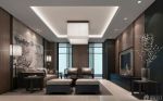 2023最新中式古典风格80平米两室一厅小户型装修样板房