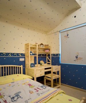 最新70平米一室一厅儿童房设计与装修效果图欣赏