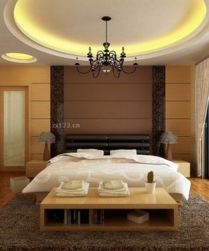 雅致现代欧式120平米卧室装修设计案例大全