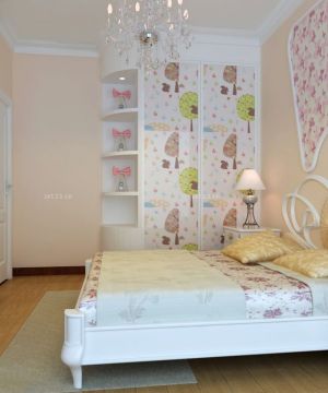 最新80多平米便宜的女生卧室装修效果图片