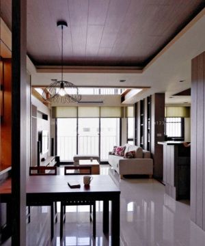 90平米日式房屋木质墙面装修图片