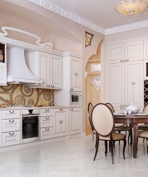 豪华欧式风格厨房设计图片欣赏