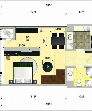 2023最新60平米小户型农村住宅设计平面图