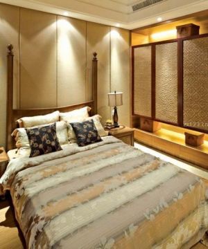 现代日式装修卧室设计效果图片欣赏