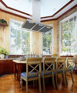 最新150平方小别墅欧式厨房装修效果图大全