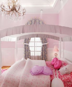 最新欧式房子儿童床装修效果图大全