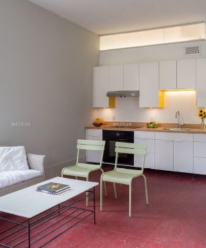 2023最新现代150平米房屋开放式厨房装修效果图