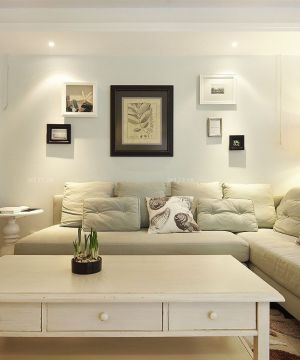 北欧风格70平米小户型客厅装修效果图片