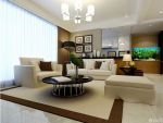 最新80平白色美式沙发客厅装修效果图大全2023图片
