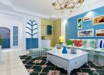 最新地中海风格室内客厅装修效果图大全欣赏