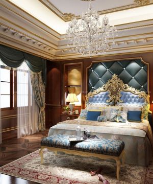 2023新古典欧式风格高档卧室室内装修图片 
