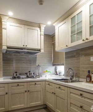 2023家装90平米房屋厨房橱柜门装修效果图