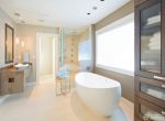 最新北欧风格三室一厅卫生间装修效果图大全2023图片 