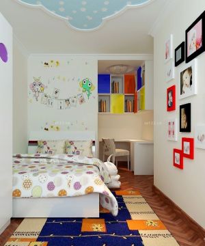 90平米新房样板房小空间儿童房装修图片