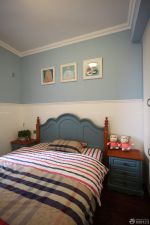 美式卧室墙面颜色设计图片