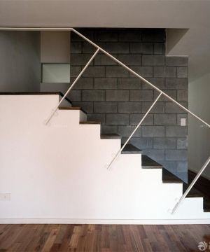 2023最新现代风格简易复式楼梯设计效果图