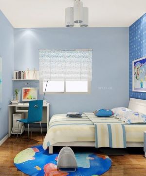 80平米小户型室内卧室壁纸装修设计图片
