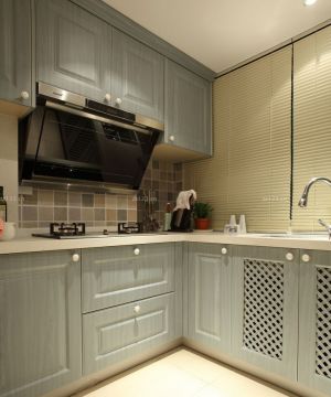 90平米厨房橱柜装修效果图片