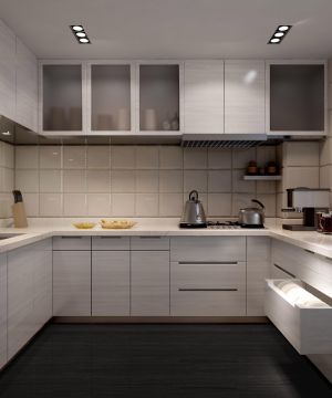 最新90平米两室两厅厨房橱柜装修方案