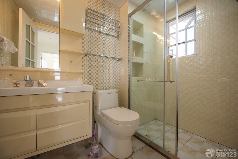 2023整体卫生间浴室柜装修效果图片