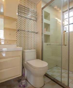 2023整体卫生间浴室柜装修效果图片
