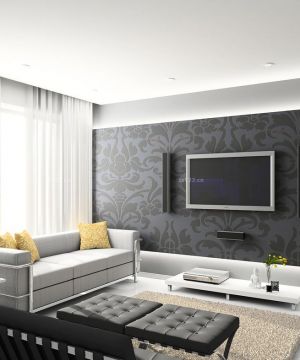 现代风格家居客厅装修效果图片