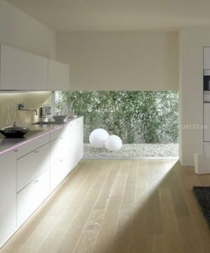 最新北欧风格厨房装修设计效果图片