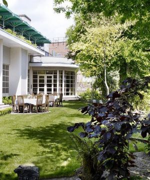 2023最新现代美式别墅花园装修效果图欣赏