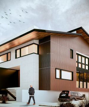 最新现代独栋私人别墅设计图片2023