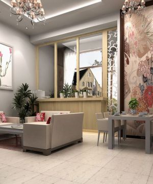 2023简中式客厅组合沙发装修效果图片