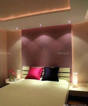 最新北欧家居卧室床头背景墙装修图片