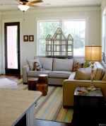 最新60平米房屋客厅组合沙发装修效果图欣赏