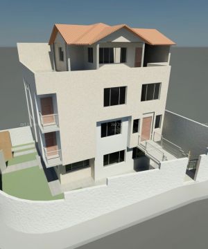 农村小型跃层楼房别墅设计图大全2023