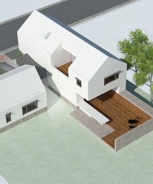最新现代简约风格农村小型别墅设计图片