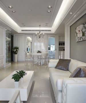 新古典主义风格客厅家具搭配装修效果图